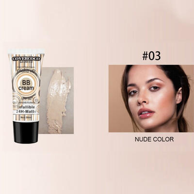 

Covercoco Repair BB Cream Nude Makeup Clear Concealer Foundation Sunscreen Moisturizing 45SPF Moisturizing Lasting 24H Cream