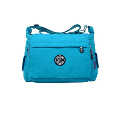 

New Women Crossbody Bag Waterproof Nylon Pockets Zipper Casual Shoulder Messenger Bag