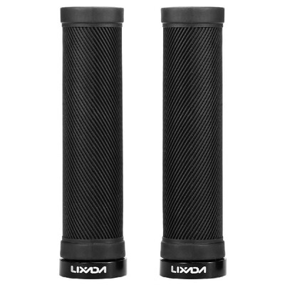

Lixada 2PCS Bike Handlebar Grips Anti-skid Lock-on Cycling Grips MTB Road Bike End Grips