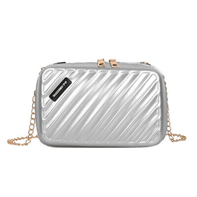 

Women Messenger Trunk Shape Small Shoulder Bags Chain Crossbody Handbags