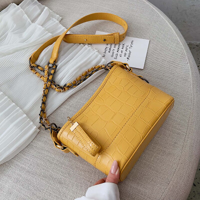 

Advanced foreign gas bag summer chain bag new 2019ins fashion wandering bag single shoulder oblique satchel bag