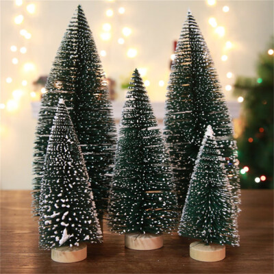 

Siaonvr Mini Christmas Tree Stick White Cedar Desktop Small Christmas Tree Xmas Gifts