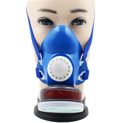 

Half Face Mask Painting Spraying Protection Safety Respirator Activated Carbon Filter Core