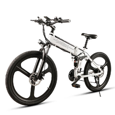 

Lixada 26 Inch Folding Electric Bike Power Assist Electric Bicycle E-Bike Conjoined Rim Scooter 48V 350W Motor