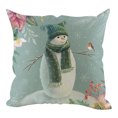 

〖Follure〗Christmas Pillow Cover Pillowcases Decorative Sofa Cushion Cover Home Decoration