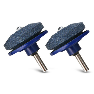 

2pcs Mower Sharpening Stone Electric Sharpener Industrial Grinding Machine