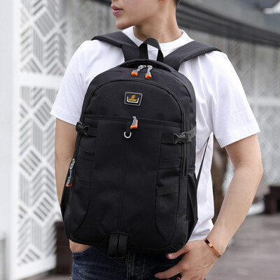 

Tailored Unisex Backpack Large Capacity Nylon Bag Student Bag Computer Bag Travel Bag