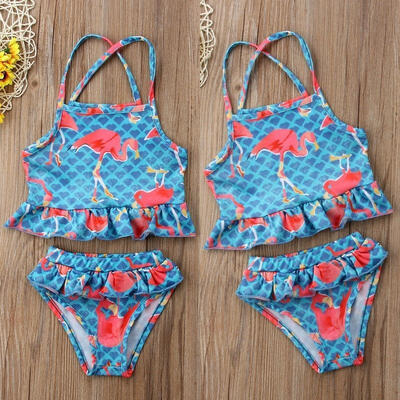 

Infant Baby Girl&39s Flamingo Swimwear Bathing Suit Bikini Set Outfits Swimsuit