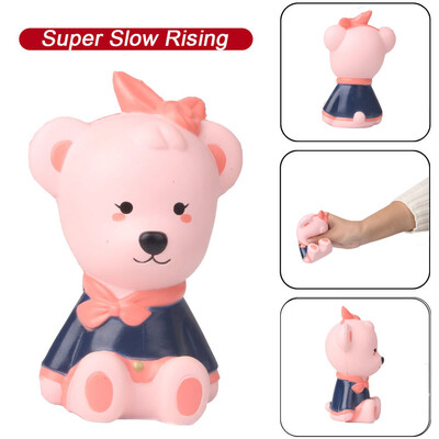 

Gotoamei Cute Pink Bear Slow Rising Fruits Scented Stress Relief Toys