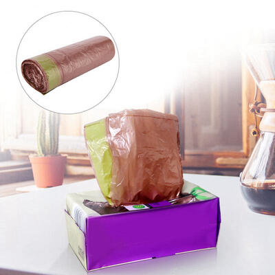 

Greensen 40 PCS Degradable Ultra Strong Garbage Bags Thickened Rubbish Bags for Home Office