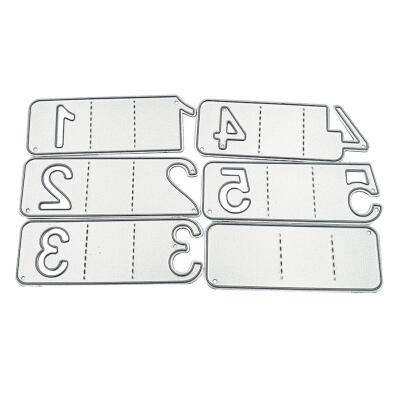 

Metal Cutting Die Stencil for DIY Scrapbooking Photo Album Folding Bookmark