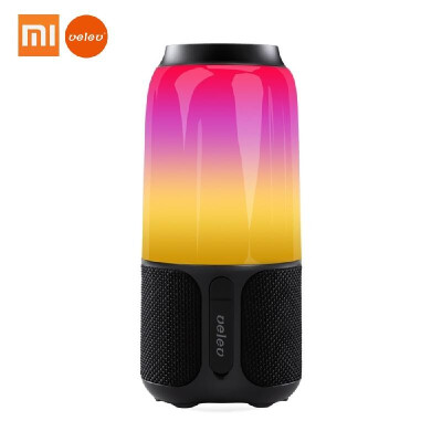 

Xiaomi Velev V03 RGB Speaker BT Wireless Stereo Soundbox LED Lamp Colorful Night Light Smart Music Player Audio Portable Loudspeak