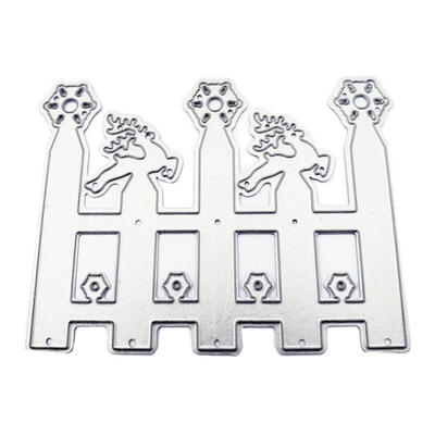 

Metal Cutting Dies Stencils for DIY Scrapbooking Photo Album Fence Deer