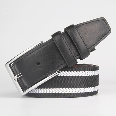 

new Young canvas belts mens casual belts mens new fashion belt stripes designer men high quality belts for women