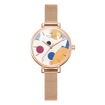 

Disney watches female Korean fashion British series junior high school students waterproof quartz watch girl niche ins net red table new T1130L