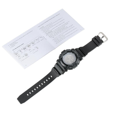 

SPOVAN Multifunctional 5ATM Climbing Digital Sports Watch Wristwatch Pedometer Altimeter Barometer Thermometer Calendar World Time