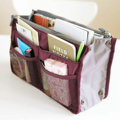 

Insert Handbag Organiser Purse Liner Organizer Women Storage Bag Tidy Trave