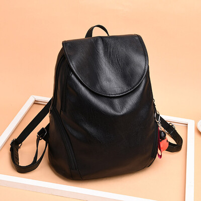 

Tailored Fashion Ladies Fashion Wild Large Capacity Backpack Student Bag Travel Bag