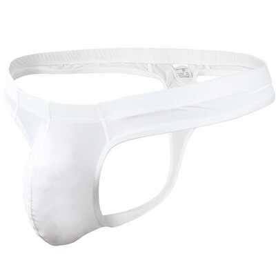 

Men Ice Silk Underwears Briefs Seamless Sheer Low Waist Bikini Shorts Underpants