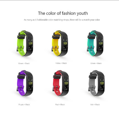 

G16 Color Screen Smart Sport Bracelet Fitness Band Support Heart Rate Blood Pressure Calorie Step Monitoring IP67 Waterproof