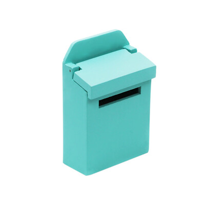 

Tailored Miniature Wooden Furniture Colorful Outside Postbox Mailbox For 112 Dollhouse