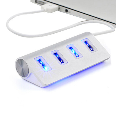 

High Speed 4 Port USB 20 Hub USB Port USB Hub Portable OTG Hub USB Splitter For Macbook Air Laptop PC Tablet