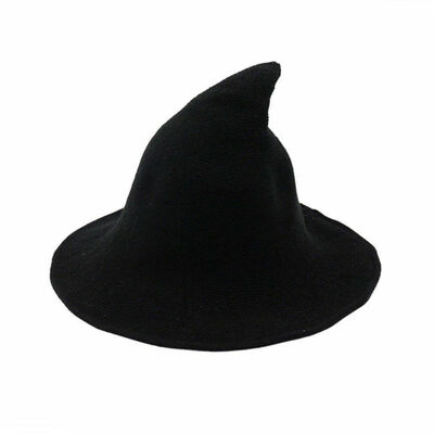 

Modern Witch Hat Made From High Quality Sheep Wool Halloween Party Witch Hats