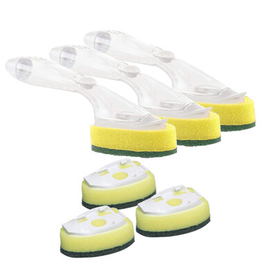 

〖Follure〗Heavy Duty Dish Wand Sponge For Kitchen Sink Cleaning Brush