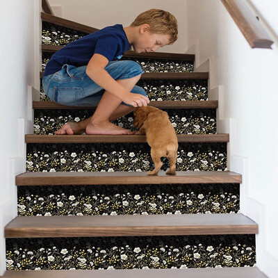 

〖Follure〗3D Simulation Stair Stickers Waterproof Wall Stickers DIY Home Decor