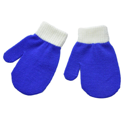 

Kid Mittens Winter Knitted Gloves For Boys Girl Soft Warm Gloves