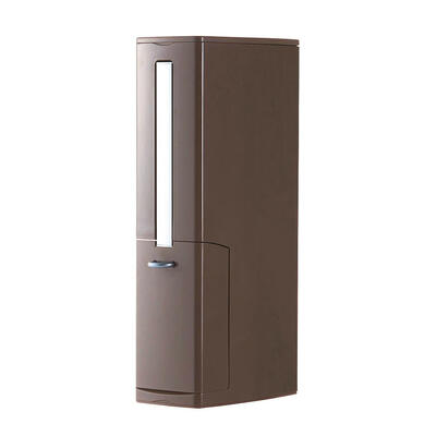 

Plastic Bathroom Trash Can with Toilet Brush Waste Dustbin Garbage Bucket