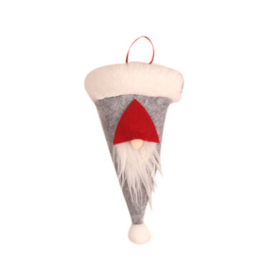 

Hat Design Knife Spoon Fork Bag Christmas Silverware Holder Pockets Candy Cover Party Wedding Holiday Decoration