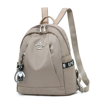 

Summer small bag 2018 new fashion small backpack wild shoulder slung Oxford cloth Korean shoulder fairy bag