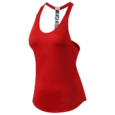 

New Women Girls Gym Yoga Vest Sportswear Sleeveless Backless Fitness Tights Run Sports Tank Tops