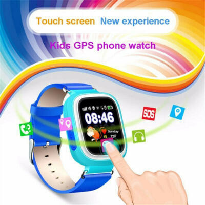 

Anti-lost Safe Tracker SIM Card SOS Call Kids Smart Watch For Android iOS