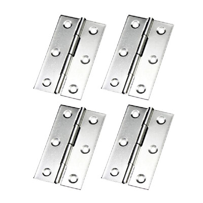 

4pcs Stainless Steel Folding Butt Hinges Back Flap Hinge Home Furniture Hardware Door Hinge