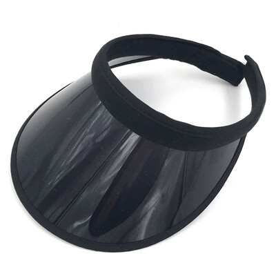 

Women Transparent Sun Visor Hat Cap Uv Protection Cover Flexible Summer Headband