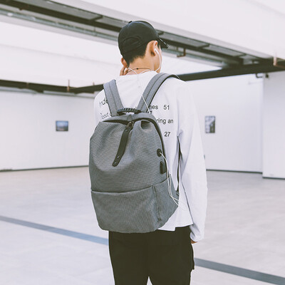 

Schoolbag mens Japanese fashion casual couple backpack large capacity multi-functional personality travel womens backpack tide