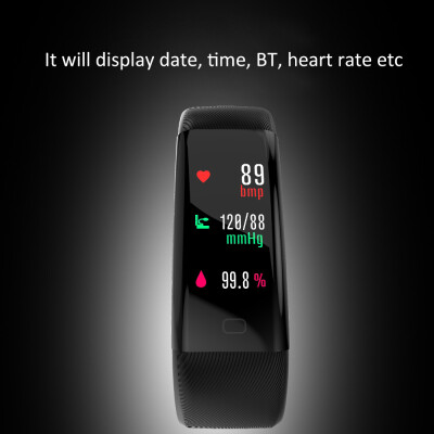 

Intelligent BT40 Wristband Colorful Screen Smart Bracelet Sport Watch Waterfroof Always-on Heart Rate Monitor Blood Pressure Moni