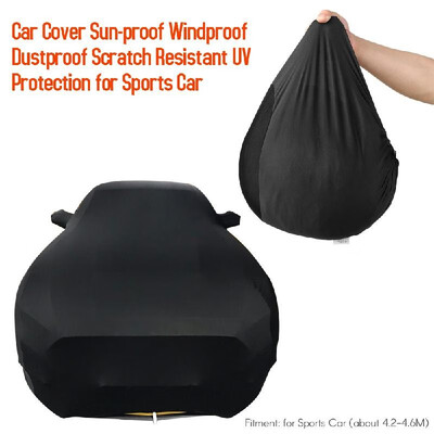 

Car Cover Sunproof Windproof Dustproof Scratch Resistant UV Protection for Sports Car
