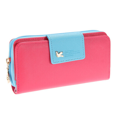 

Long Women Wallets Card Holder Female Zipper Clutch Purse Coin Money Bag