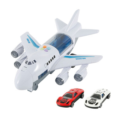 

New Music Story Simulation Track Inertia Childrens Toy Aircraft Large Size Passenger Plane Kids Airliner Baby Toy Car Gift Map