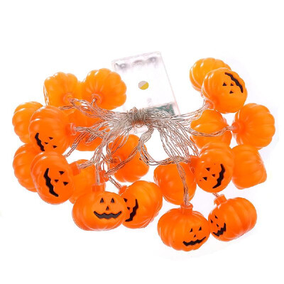 

Batt-ery Powered Fairy String Light Pum-pkin Lantern DIY 10 LE-D Decorative Hall-oween lights for Party Holiday Decoration