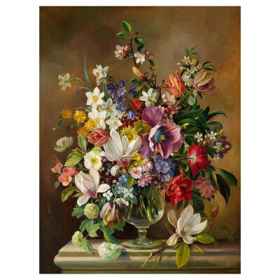 

5D DIY Full Drill Diamond Painting Warm Flowers Cross Stitch Embroidery Kit