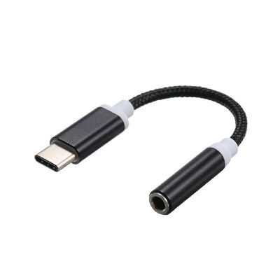 

Type-C to Jack 35mm AUX Audio Cable Converter Adapter USB-C Male to 35mm Headphones Female Jack for Xiaomi Samsung Huawei