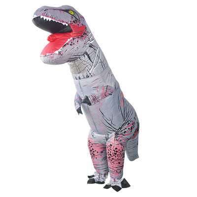 

Funny Adult Inflatable Dinosaur Trex Costume Suit Air Fan Operated Blow Up Halloween Cosplay Fancy Dress Animal Costume Jumpsuit