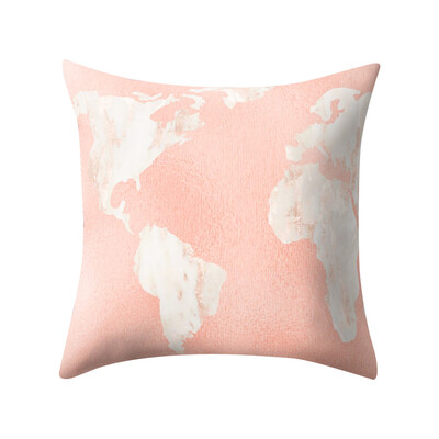 

〖Follure〗Rose Gold Pink Cushion Cover Square Pillowcase Home Decoratio