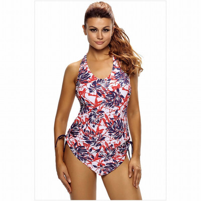

Sexy crew collar swimsuit top excluding swim trunks