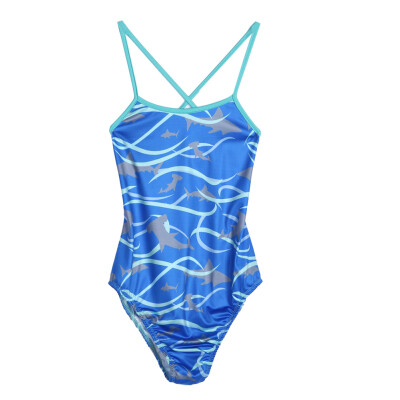 

Women Sexy Shark Printed Unpadded Beachwear MonokiniBikini Set