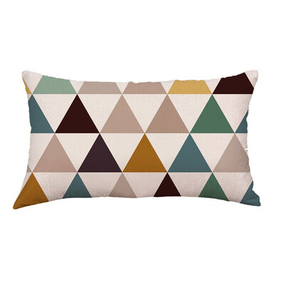 

Siaonvr Geometric Lines Sofa Bed Home Decoration Festival Pillow Case Cushion Cover D